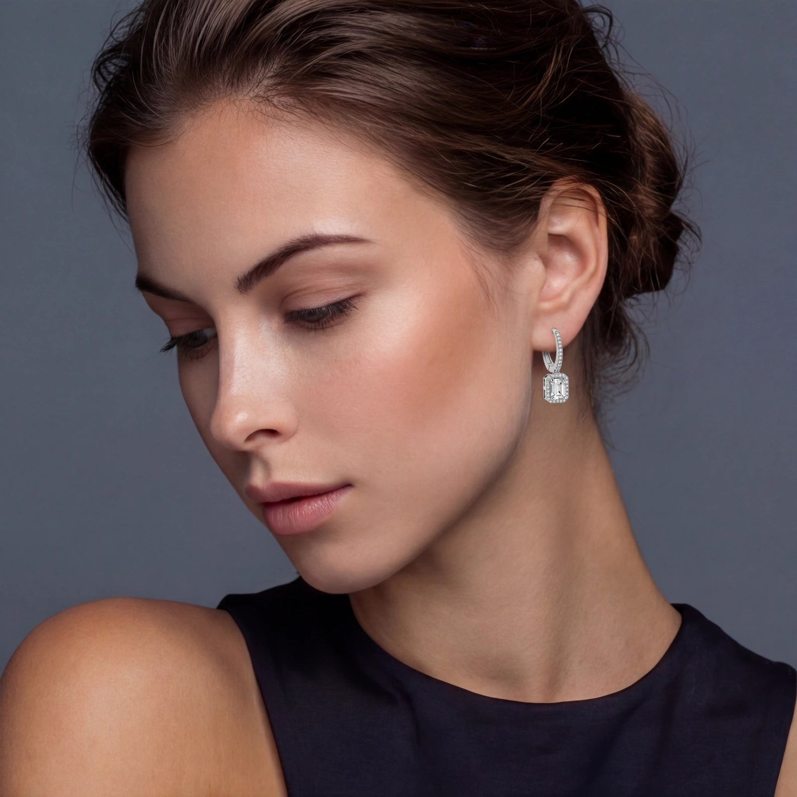 Emerald Moissanite